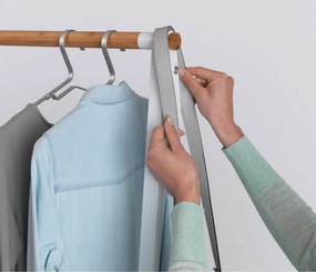 Πολυλειτουργική κρεμάστρα ρούχων Brabantia Linn 1008930, Ατσάλι, Λευκό