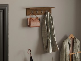 Ράφι Τοίχου Καρυδιά AYLA 60x16,3x14,5