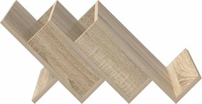 vidaXL Ράφι Περιοδικών με ράφι Δρύς Sonoma 53 x 40 x 28,5 εκ