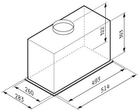 Απορροφητήρας Τζάκι Turbo EF Pyramis