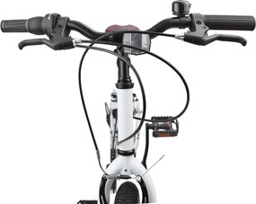 vidaXL Ορεινό Ποδήλατο 20 ίντσες 6-Speed για παιδιά 5-8 ετών Λευκό