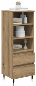 vidaXL Highboard Artisan Oak 40 x 36 x 110 εκ. Επεξεργασμένο ξύλο
