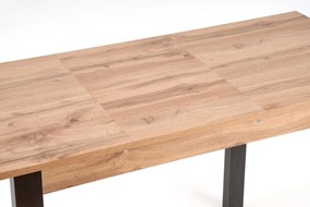 GINO table votan oak/black DIOMMI V-PL-GINO-ST-WOTAN/CZARNY