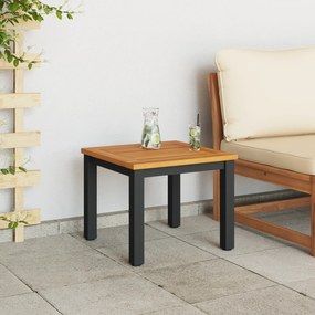 vidaXL Τραπέζι Κήπου 45x45x38 εκ Μασίφ Ξύλο Ακακίας