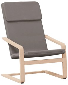 Πολυθρόνα Relax Taupe Υφασμάτινη - Μπεζ-Γκρι