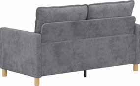 vidaXL Καναπές Ανοιχτό γκρι 156 x 81 x 87,5 εκ Πολυεστέρας