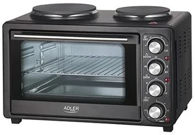 ADLER ELECTRIC OVEN WITH HOT PLATE