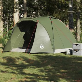 vidaXL Σκηνή Ψαρέματος 2 Ατόμων Αδιάβροχη Πράσινη Λαδί
