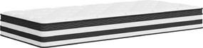 vidaXL Στρώμα με Pocket Springs Medium 90x190 εκ. Μονό