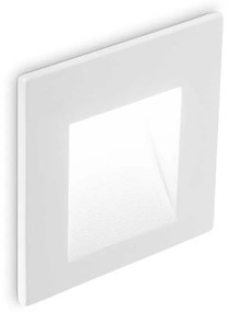 Φωτιστικό Τοίχου Χωνευτό Bit 269023 6,5x7cm LED 2W White Ideal Lux