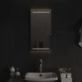 vidaXL Καθρέφτης Μπάνιου με LED 30x60 εκ.