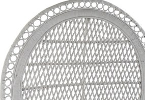 Κήπος πολυθρόνα DKD Home Decor Λευκό 102 x 66 x 146 cm 97 x 66 x 144 cm