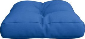 vidaXL Μαξιλάρι Παλέτας Μπλε Ρουά 50 x 40 x 12 εκ. Υφασμάτινο