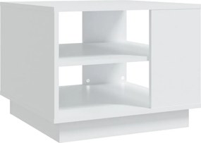 vidaXL Τραπεζάκι Σαλονιού Λευκό 55 x 55 x 43 εκ. από Επεξεργ. Ξύλο