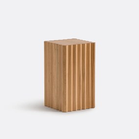 Βοηθητικό τραπεζάκι με επένδυση δρυός, Onate