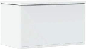 vidaXL Κουτί Αποθήκευσης Λευκό 60x35x35 εκ. από Επεξεργασμένο Ξύλο