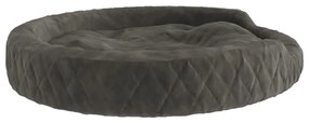 vidaXL Κρεβάτι Σκύλου Σκούρο Γκρι 90 x 70 x 23 εκ. Βελουτέ