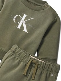 Calvin Klein παιδικό σετ Olive
