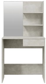 vidaXL Μπουντουάρ Σετ Γκρι Σκυροδέματος 74,5 x 40 x 141 εκ.