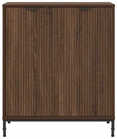 vidaXL Πλαϊνό γραφείο Καφέ δρυς 69.5 x 33 x 82 εκ. Επεξεργασμένο ξύλο