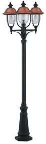 Φωτιστικό Δαπέδου Venezia LANT-VENEZIA-P3 3xE27 60W 65x230cm Black-Copper Intec