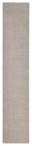 Χαλί για Στύλο Ξυσίματος Χρώμα Άμμου 66 x 350 εκ. από Σιζάλ
