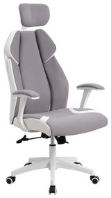 Manager&#039;s Office chair  Grey/White Color 65x73x130 cm