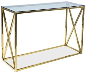 ΚΟΝΣΟΛΑ ELISE C SMOKE GLASS / GOLD 120X40 DIOMMI ELISECZLC DIOMMI-80-1702