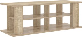 vidaXL Βάση τηλεόρασης Δρύς Sonoma 96 x 35 x 33,5 εκ