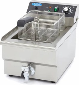 Deep Fryer - 16L - 1 Basket - with Drain Tap