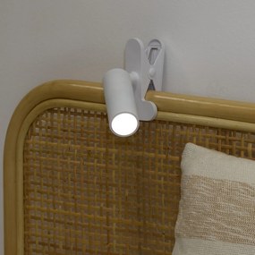 Σποτ Με Κλιπ Επαναφορτιζόμενο LED Dimmable F-V White 214558