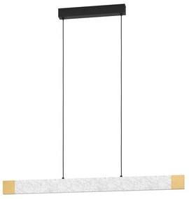 Φωτιστικό Οροφής - Ράγα Vallelado 390386 Led 109x150cm Grey-Brown Eglo