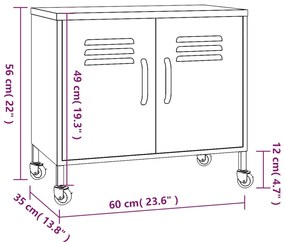 ΝΤΟΥΛΑΠΙ ΑΠΟΘΗΚΕΥΣΗΣ ΑΝΘΡΑΚΙ 60 X 35 X 49 ΕΚ. ΑΠΟ ΑΤΣΑΛΙ 336267