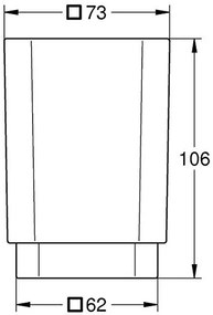 Ποτήρι Grohe Selection Cube