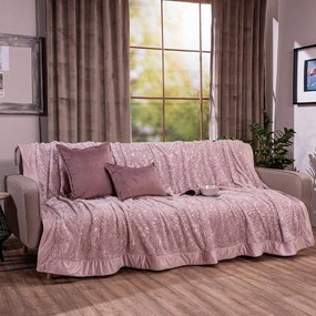 Ριχτάρι Κουβέρτα Rose 12 Apple Teoran Two-seater 160x270cm Πολυέστερ