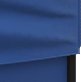 vidaXL Πτυσσόμενη Τέντα Εκδηλώσεων με Πλαϊνά Τοιχώματα Μπλε 2x2 μ.