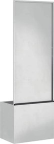 vidaXL Οθόνη Ιδιωτικότητας Κήπου Ασημί 50 x 32 x 150 εκ
