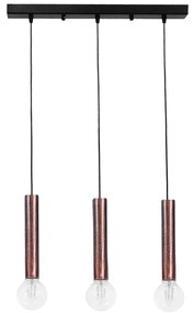 Φωτιστικό Οροφής Τρίφωτο Heronia Minimal 34-0202 Copper