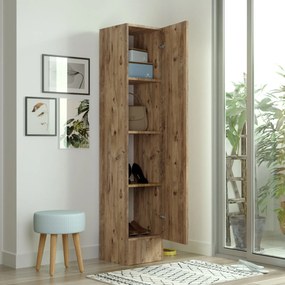 Έπιπλο Εισόδου Atlantic Πεύκο GATATRI 35.5x35.5x180