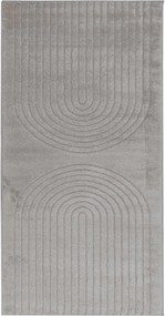 vidaXL Χαλιά χώρου Ορθογώνιος GALATI Γκρι 150 x 80 cm Πολυεστέρας