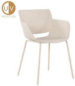 Liberta SEDIA ΚΑΡΕΚΛΑ BEIGE 58x52xH79,5cm 58x52xH79,5cm 27-0214