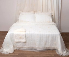 Σετ Κουβερτώριο Υπέρδιπλο 240x250 3330 Εκρού Viopros