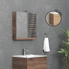 Καθρέπτης ανοιγόμενος Elvezia 8502 NEW KARAG 60x13x60cm - NMI608502 - NMI608502