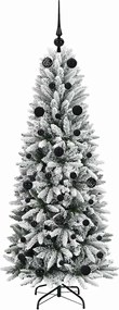 vidaXL Τεχνητό Χριστουγεννιάτικο Δέντρο με 150 LED Λευκό 150 cm