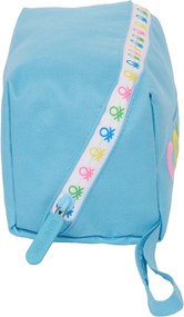 Κασετίνα Benetton Spring Sky μπλε 22 x 10 x 10 cm