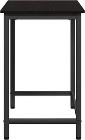 vidaXL τραπέζι Μαύρη Οξυά 100 x 50 x 76,5 εκ.