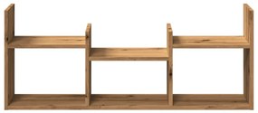Ντουλάπι Τοίχου Αρτισιανή Δρυς 100x18x40 εκ. Επεξεργασμένο Ξύλο - Καφέ