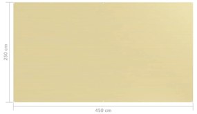 Χαλί Σκηνής Μπεζ 250 x 450 εκ.