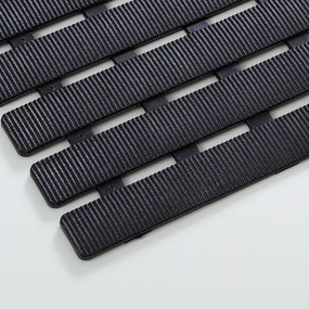 Nora Αντιολισθητικό Πατάκι 39x69cm Black Sealskin