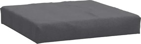 vidaXL Μαξιλάρι Παλέτας Ανθρακί 60x60x9,5 εκ. Ύφασμα